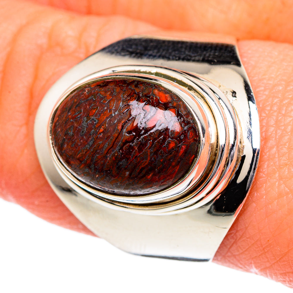 Dinosaur Bone Rings handcrafted by Ana Silver Co - RING96453