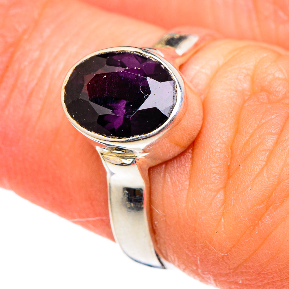 Purple Spinel Rings handcrafted by Ana Silver Co - RING96459