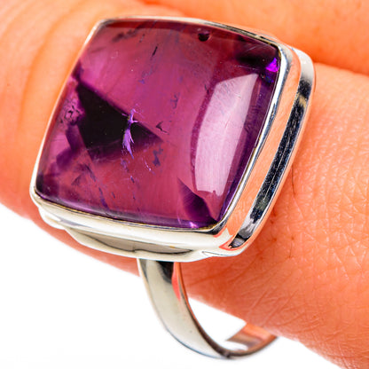 Star Amethyst Rings handcrafted by Ana Silver Co - RING96464