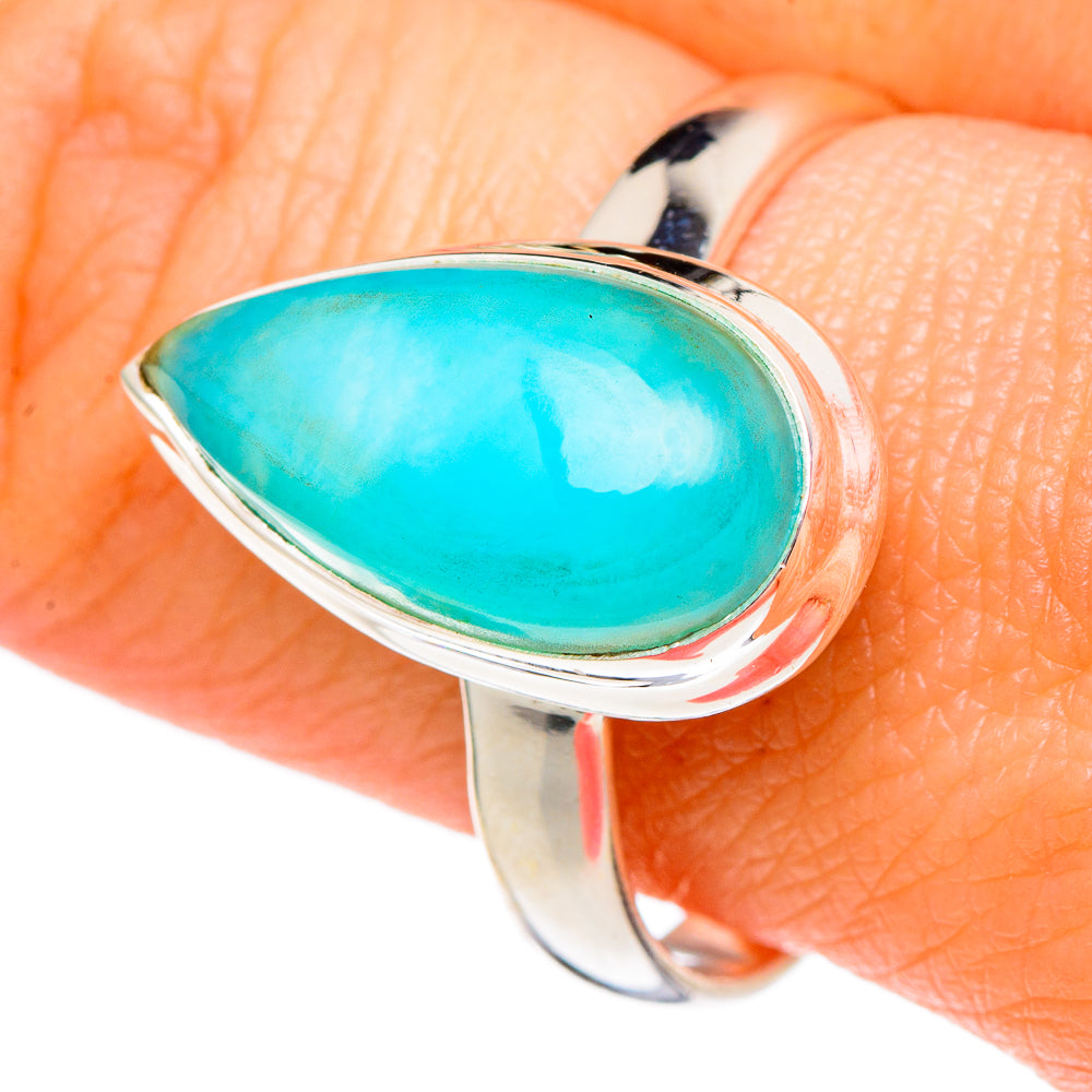Chrysoprase Rings handcrafted by Ana Silver Co - RING96469