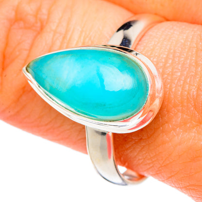 Chrysoprase Rings handcrafted by Ana Silver Co - RING96469