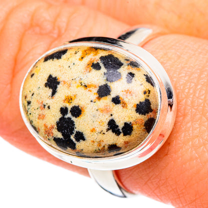 Dalmatian Jasper Rings handcrafted by Ana Silver Co - RING96472