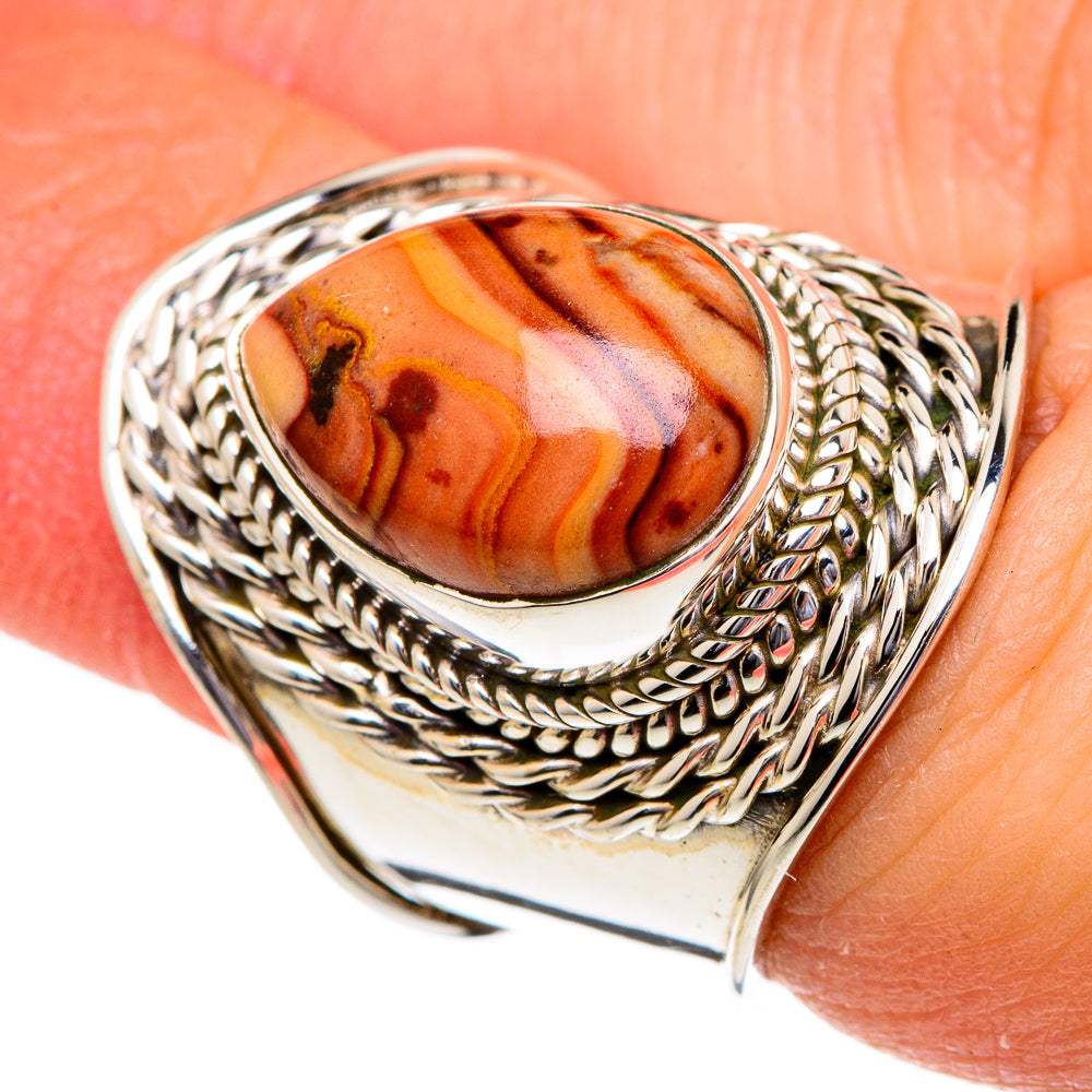 Mookaite Rings handcrafted by Ana Silver Co - RING96473
