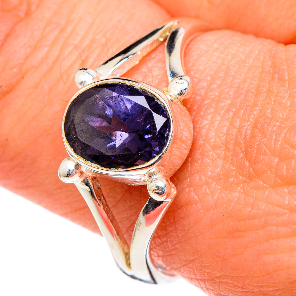Purple Spinel Rings handcrafted by Ana Silver Co - RING96480
