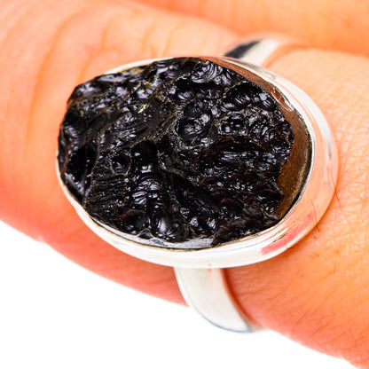 Tektite Rings handcrafted by Ana Silver Co - RING96482