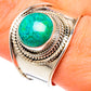 Chrysocolla Rings handcrafted by Ana Silver Co - RING96489