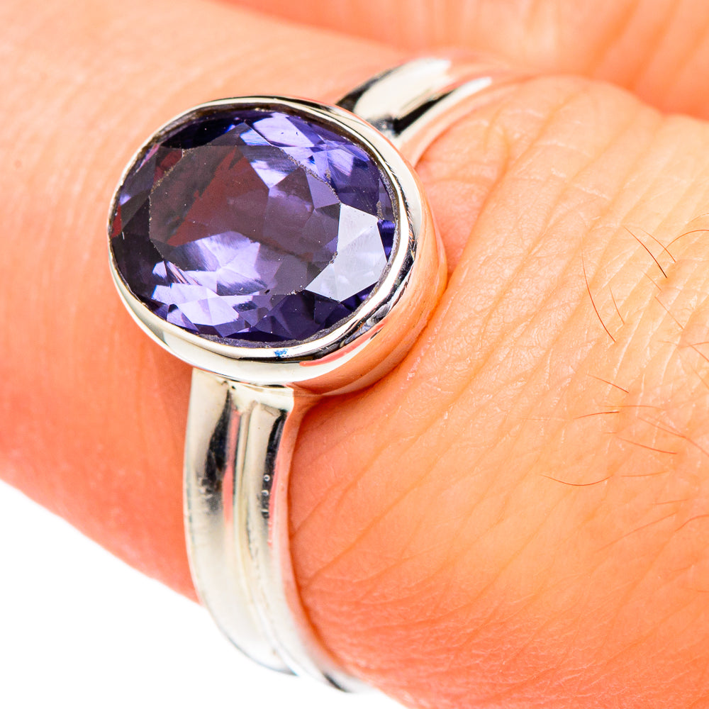 Purple Spinel Rings handcrafted by Ana Silver Co - RING96511