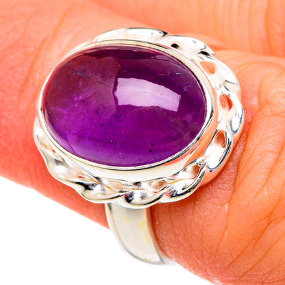 Amethyst Rings handcrafted by Ana Silver Co - RING96512
