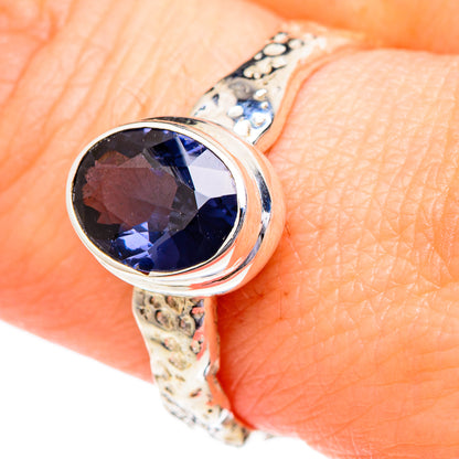 Purple Spinel Rings handcrafted by Ana Silver Co - RING96522