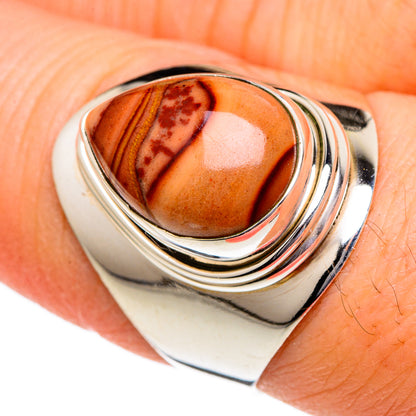 Mookaite Rings handcrafted by Ana Silver Co - RING96525