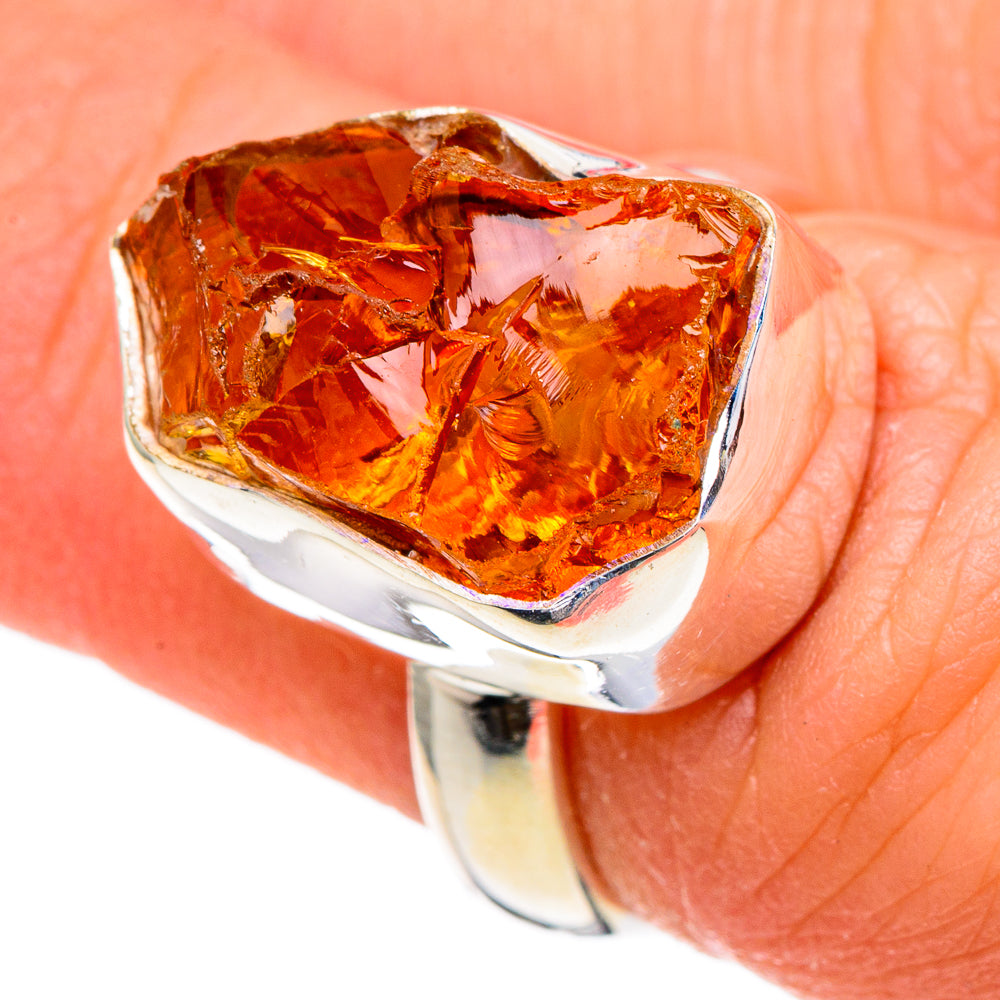 Citrine Rings handcrafted by Ana Silver Co - RING96527