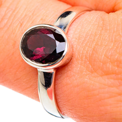 Red Spinel Rings handcrafted by Ana Silver Co - RING96528