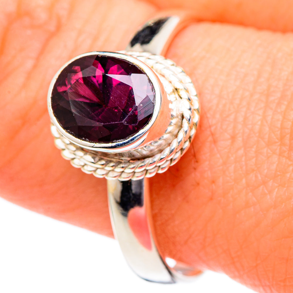 Red Spinel Rings handcrafted by Ana Silver Co - RING96529