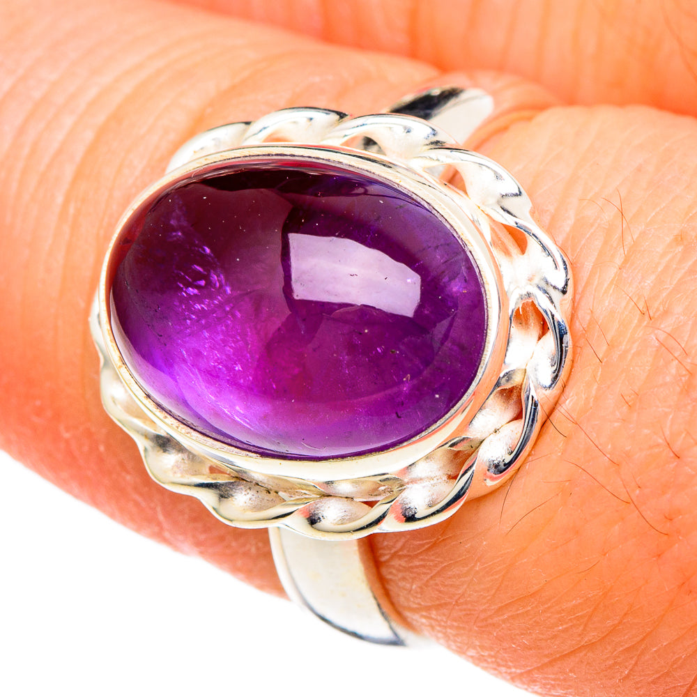 Amethyst Rings handcrafted by Ana Silver Co - RING96530