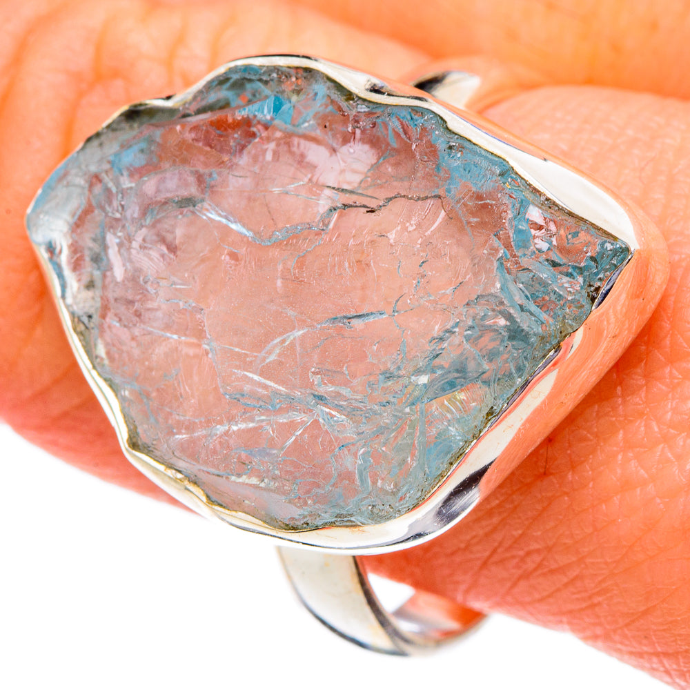 Aquamarine Rings handcrafted by Ana Silver Co - RING96537