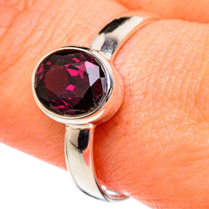 Red Spinel Rings handcrafted by Ana Silver Co - RING96546