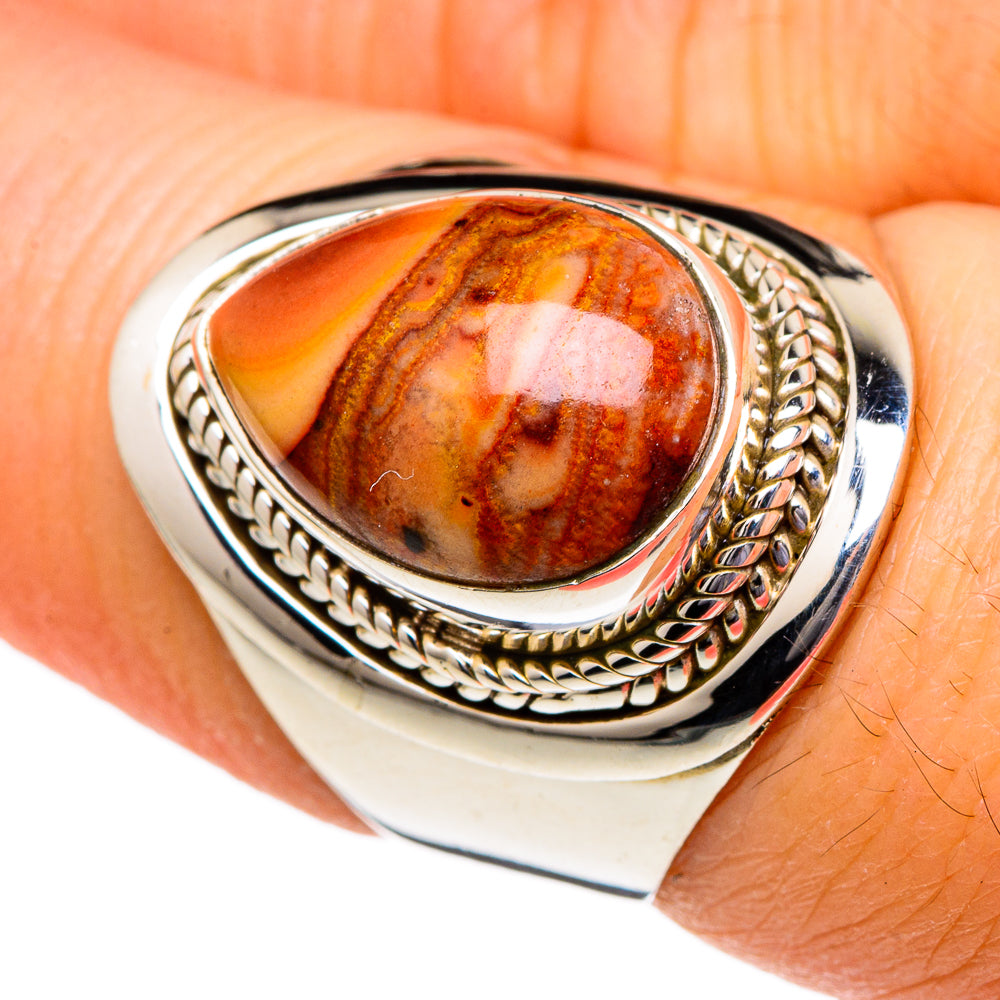 Mookaite Rings handcrafted by Ana Silver Co - RING96552