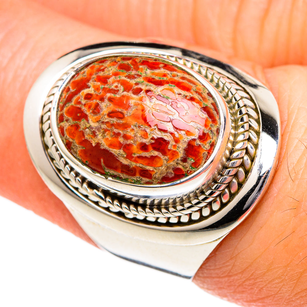 Dinosaur Bone Rings handcrafted by Ana Silver Co - RING96553
