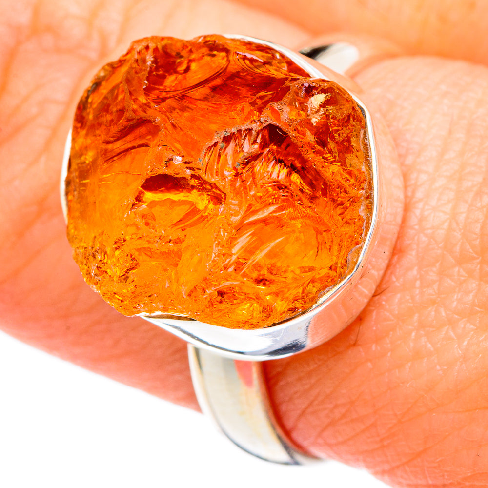 Citrine Rings handcrafted by Ana Silver Co - RING96554