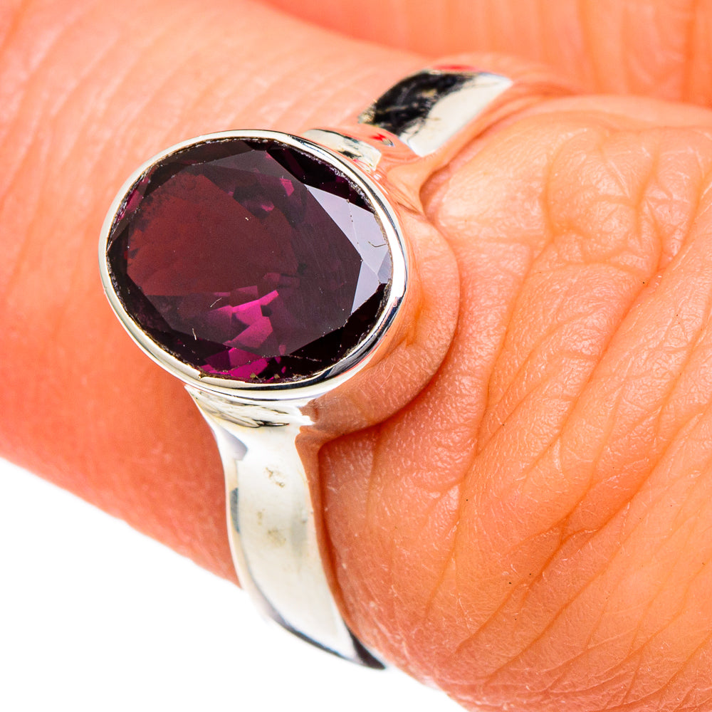 Red Spinel Rings handcrafted by Ana Silver Co - RING96556