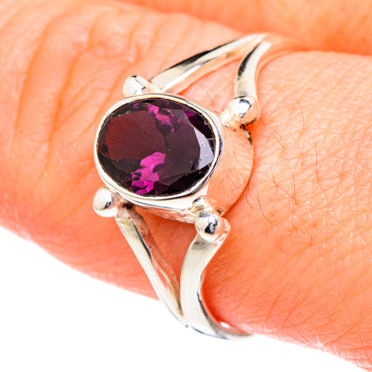 Red Spinel Rings handcrafted by Ana Silver Co - RING96557