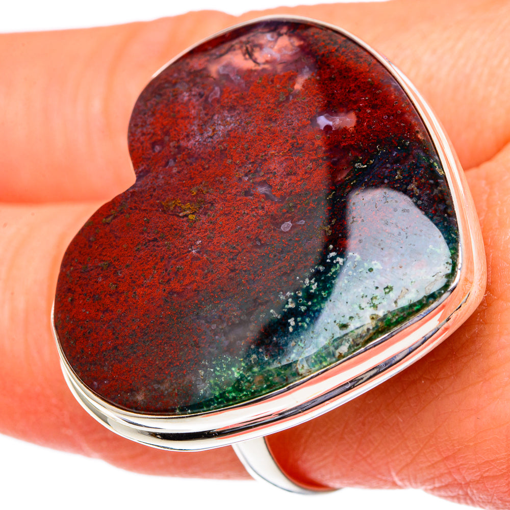 Bloodstone Rings handcrafted by Ana Silver Co - RING96569