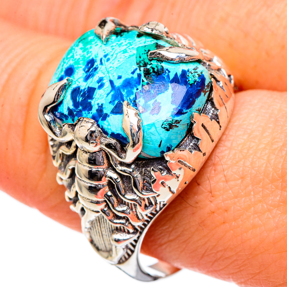 Shattuckite Rings handcrafted by Ana Silver Co - RING96575