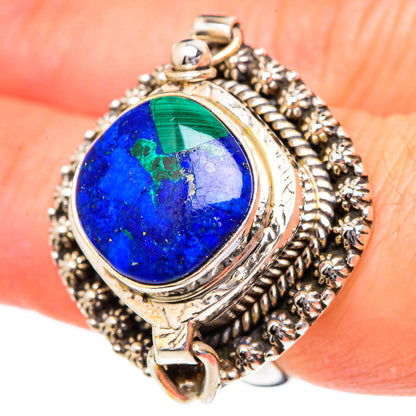 Azurite Rings handcrafted by Ana Silver Co - RING96578