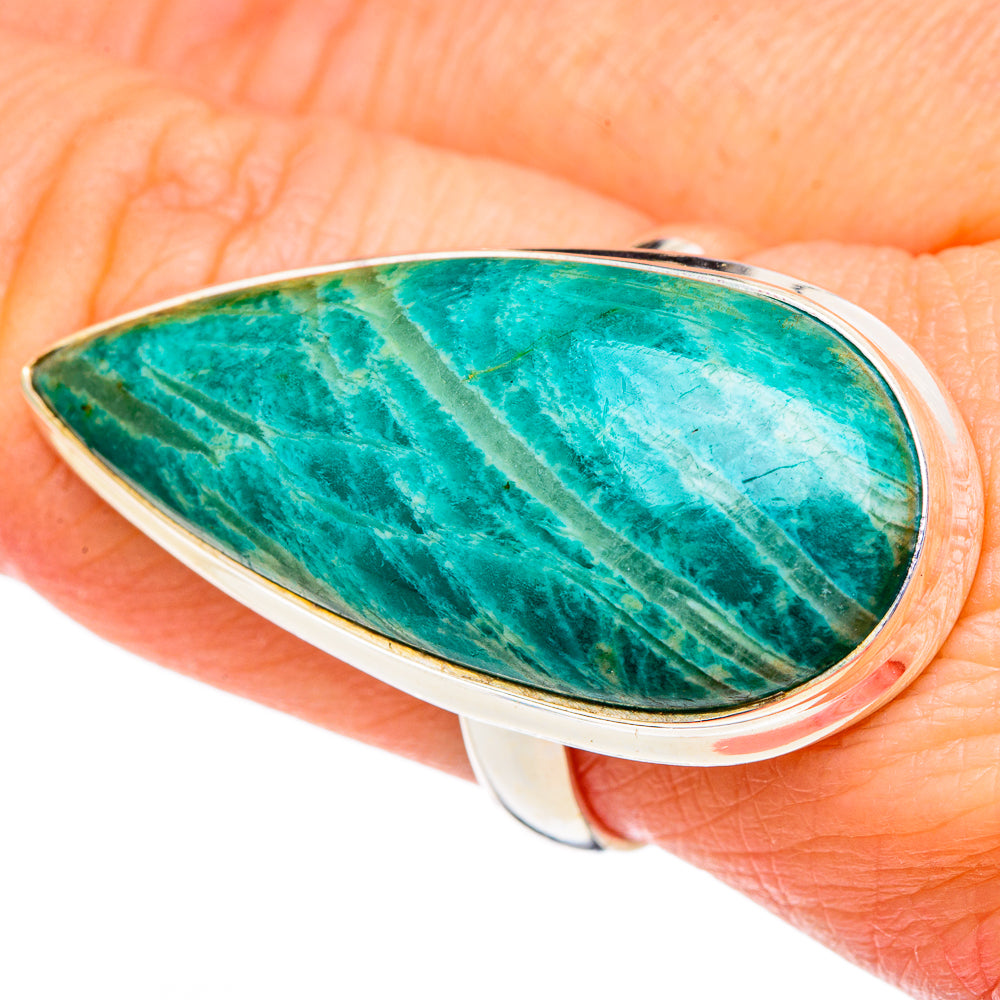 Amazonite Rings handcrafted by Ana Silver Co - RING96584