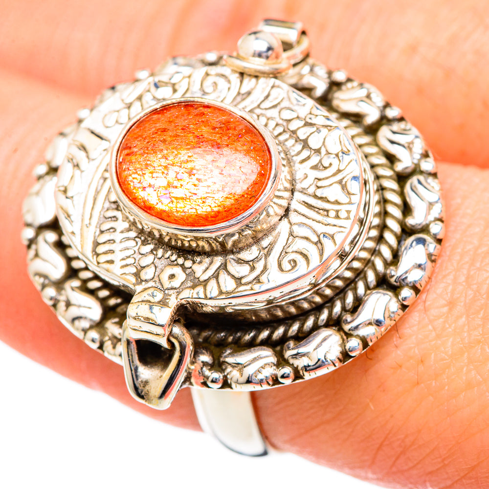 Sunstone Rings handcrafted by Ana Silver Co - RING96591
