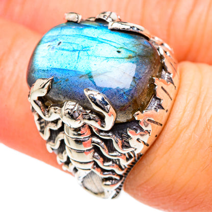 Labradorite Rings handcrafted by Ana Silver Co - RING96606