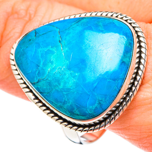 Chrysocolla Rings handcrafted by Ana Silver Co - RING96608