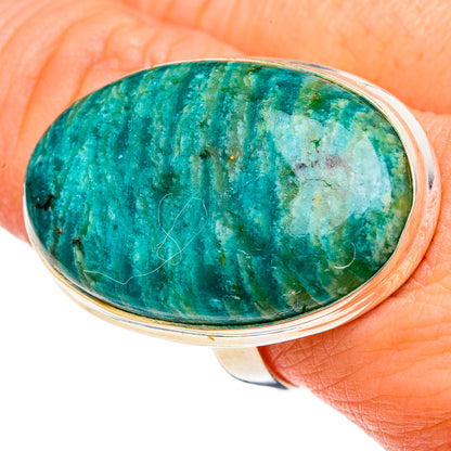 Amazonite Rings handcrafted by Ana Silver Co - RING96614