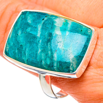 Amazonite Rings handcrafted by Ana Silver Co - RING96618
