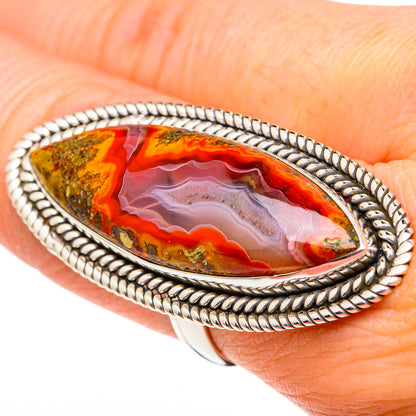 Moroccan Agate Rings handcrafted by Ana Silver Co - RING96622