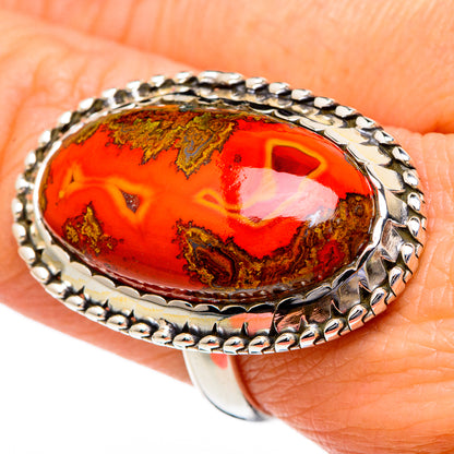 Moroccan Agate Rings handcrafted by Ana Silver Co - RING96624