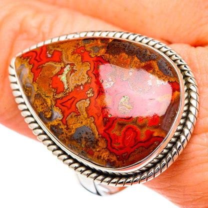 Moroccan Agate Rings handcrafted by Ana Silver Co - RING96626