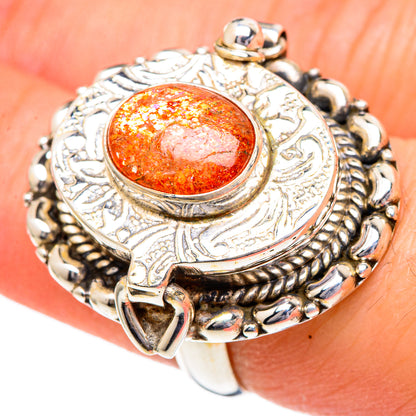 Sunstone Rings handcrafted by Ana Silver Co - RING96628