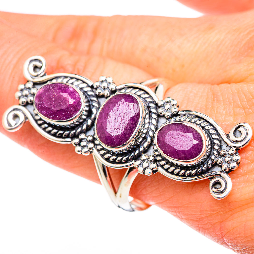Ruby Rings handcrafted by Ana Silver Co - RING96631