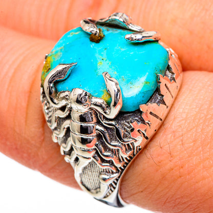 Chrysocolla Rings handcrafted by Ana Silver Co - RING96643