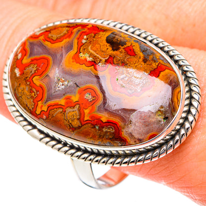 Moroccan Agate Rings handcrafted by Ana Silver Co - RING96652