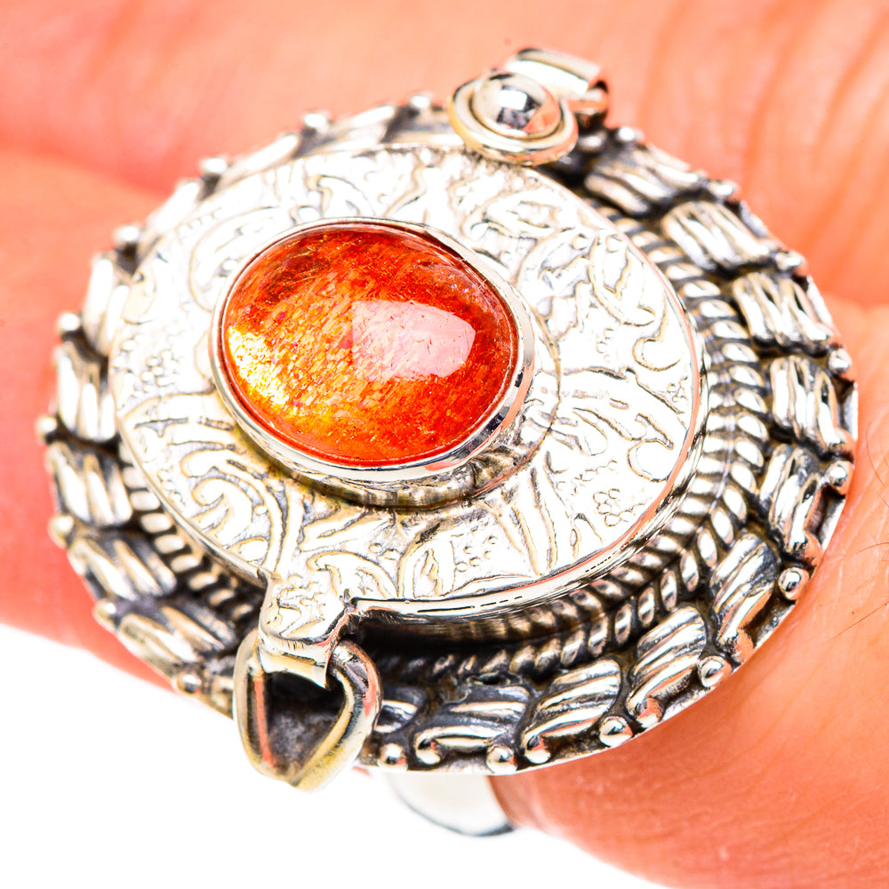Sunstone Rings handcrafted by Ana Silver Co - RING96654