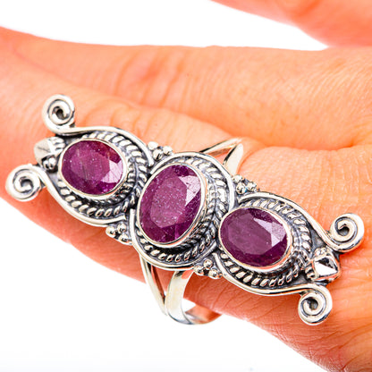 Ruby Rings handcrafted by Ana Silver Co - RING96656