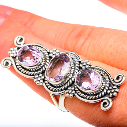 Kunzite Rings handcrafted by Ana Silver Co - RING96661