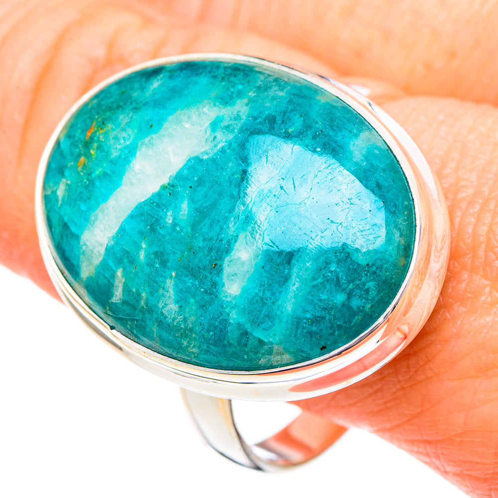 Amazonite Rings handcrafted by Ana Silver Co - RING96668