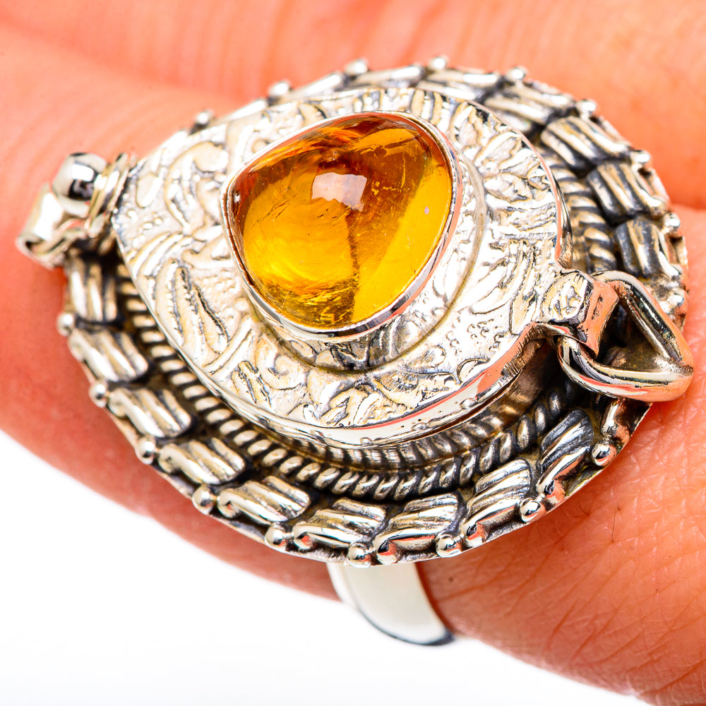 Citrine Rings handcrafted by Ana Silver Co - RING96673