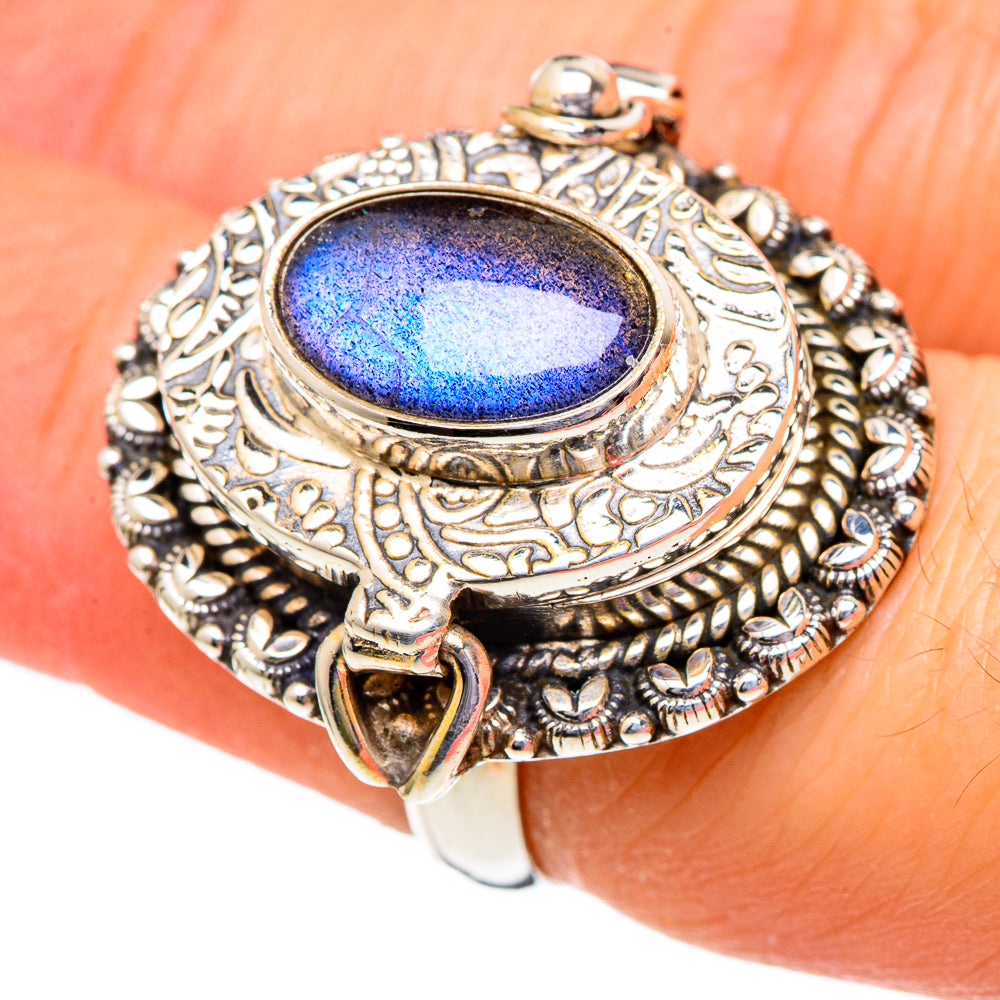 Labradorite Rings handcrafted by Ana Silver Co - RING96677