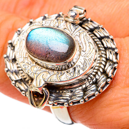 Labradorite Rings handcrafted by Ana Silver Co - RING96680