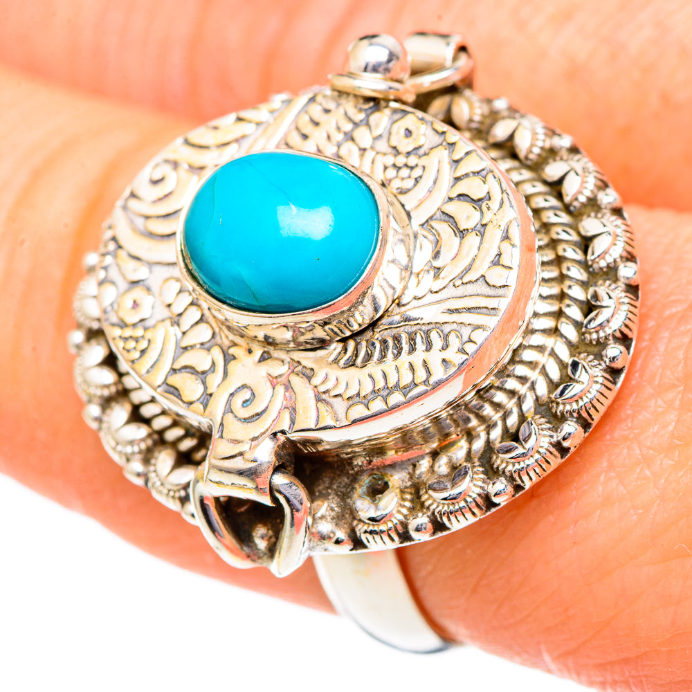 Larimar Rings handcrafted by Ana Silver Co - RING96687