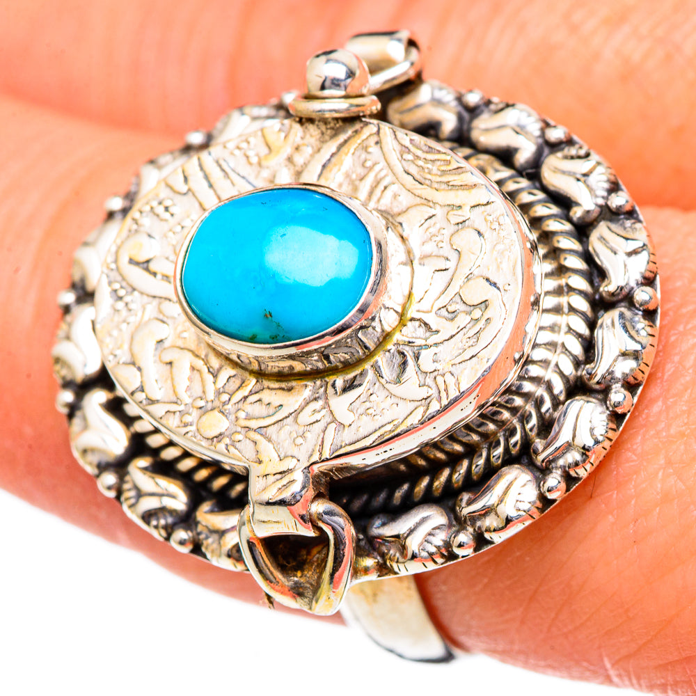 Larimar Rings handcrafted by Ana Silver Co - RING96689